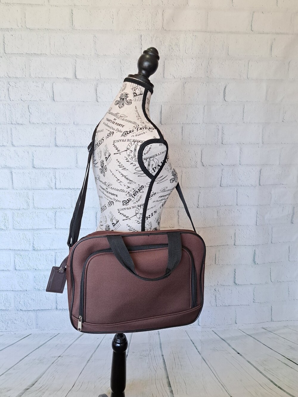 Lg Portfolio brn laptop bag